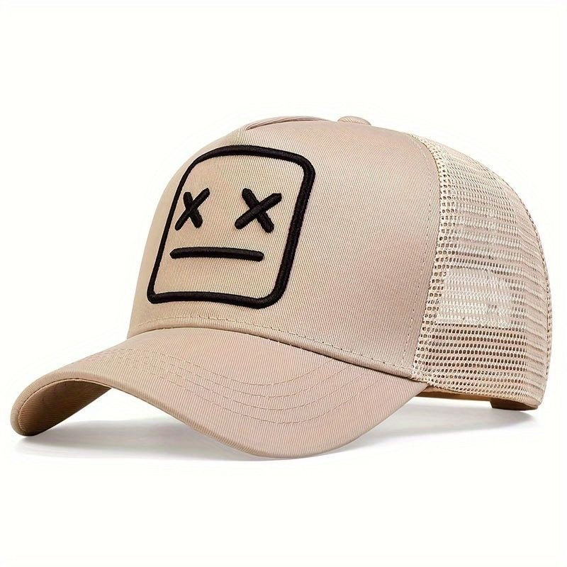 Sun-shading mesh baseball cap