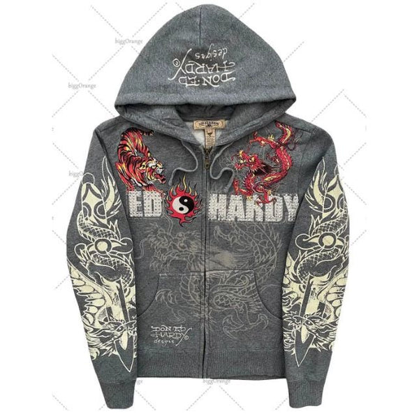 New American Retro Gothic Hip Hoodie