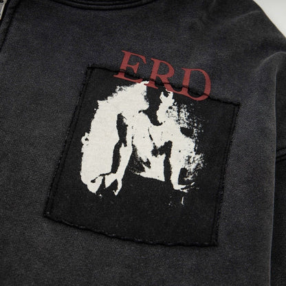 ERD Melancholy Rich Zip Hoodie Sweatshirt
