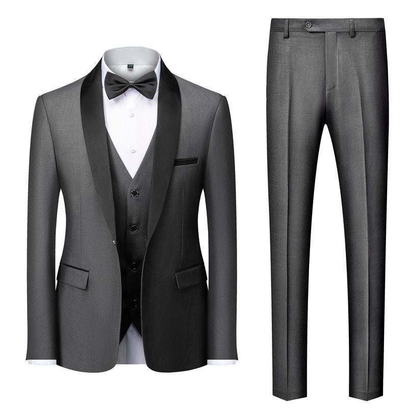 Men's Shawl Collar Suit Set