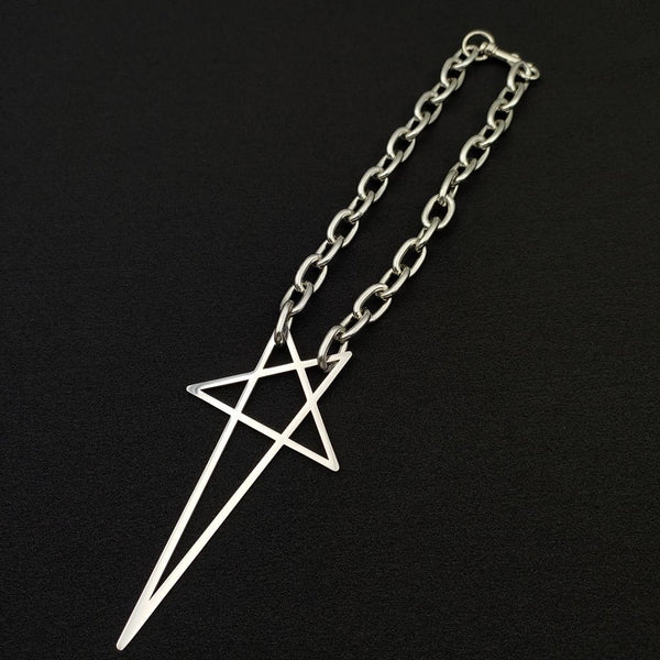 Retro Titanium Steel RO Necklace