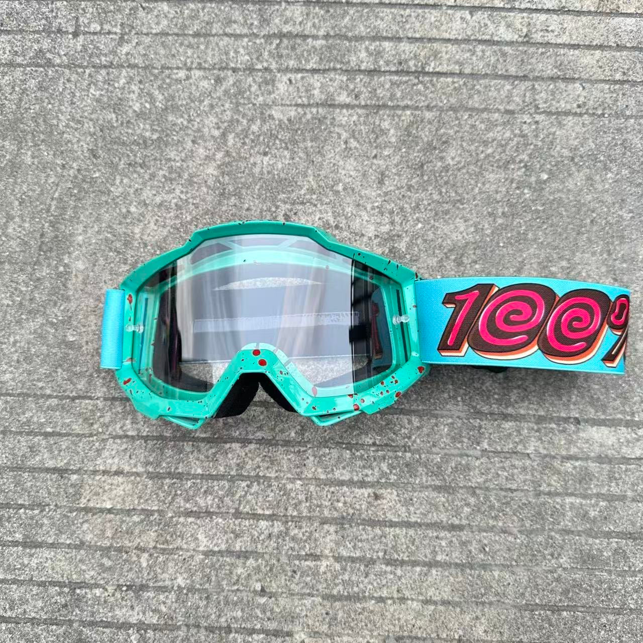 Donut-Shaped Motocross Goggles