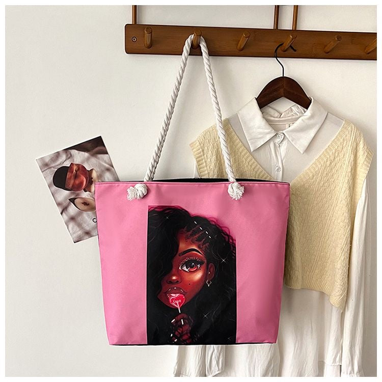 Cross-Border Canvas Tote Bags