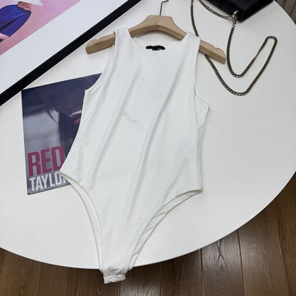 Slim Fit Vest Bodysuit