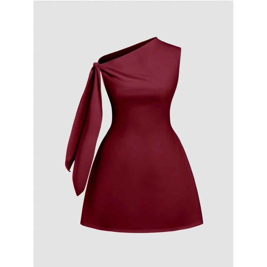 Elegant sleeveless short dress