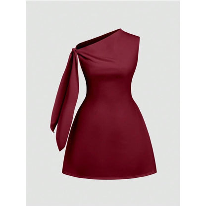 Elegant sleeveless short dress