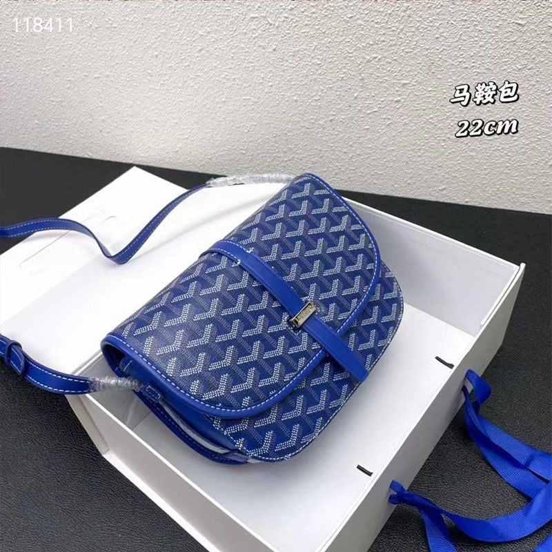 European and American retro classic single buckle bag