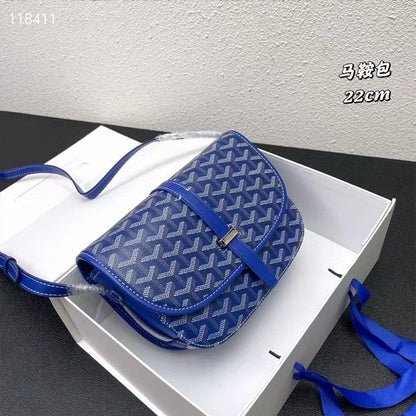 European and American retro classic single buckle bag