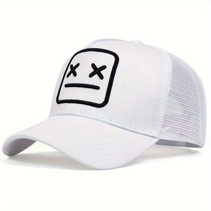 Sun-shading mesh baseball cap