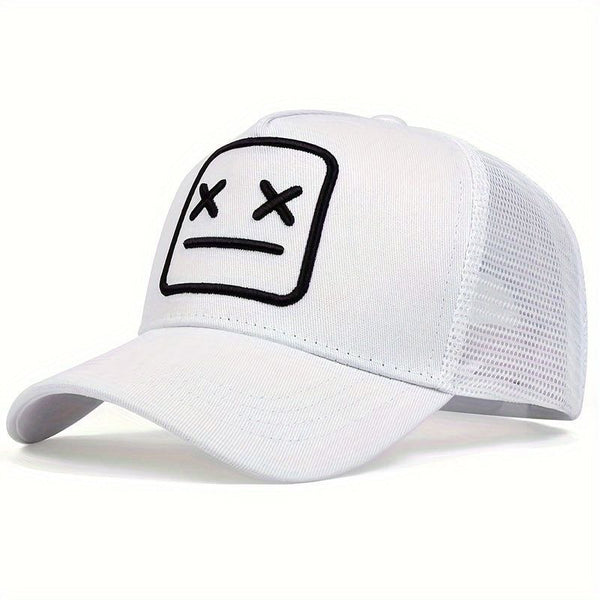 Sun-shading mesh baseball cap