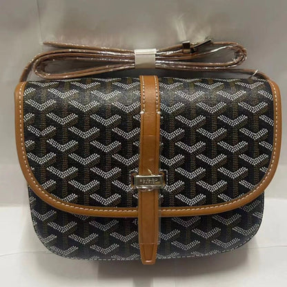 European and American retro classic single buckle bag