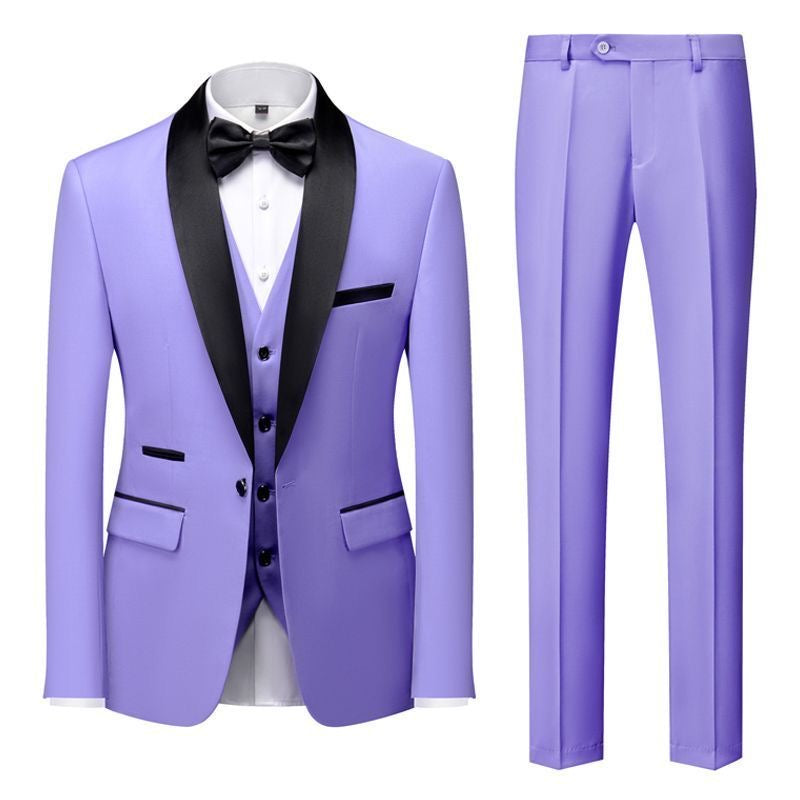 Men's Shawl Collar Suit Set