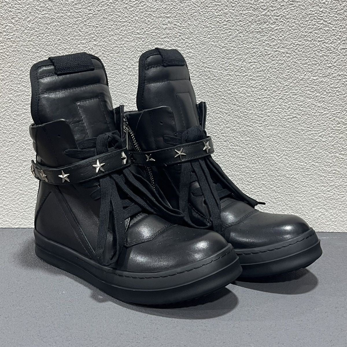 Men’s RO High top x top-grain cowhide leather Sneaker