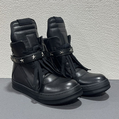 Men’s RO High top x top-grain cowhide leather Sneaker