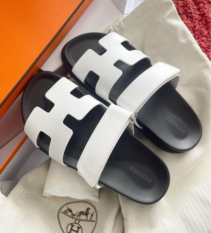 H-shaped no-tie Velcro slippers,