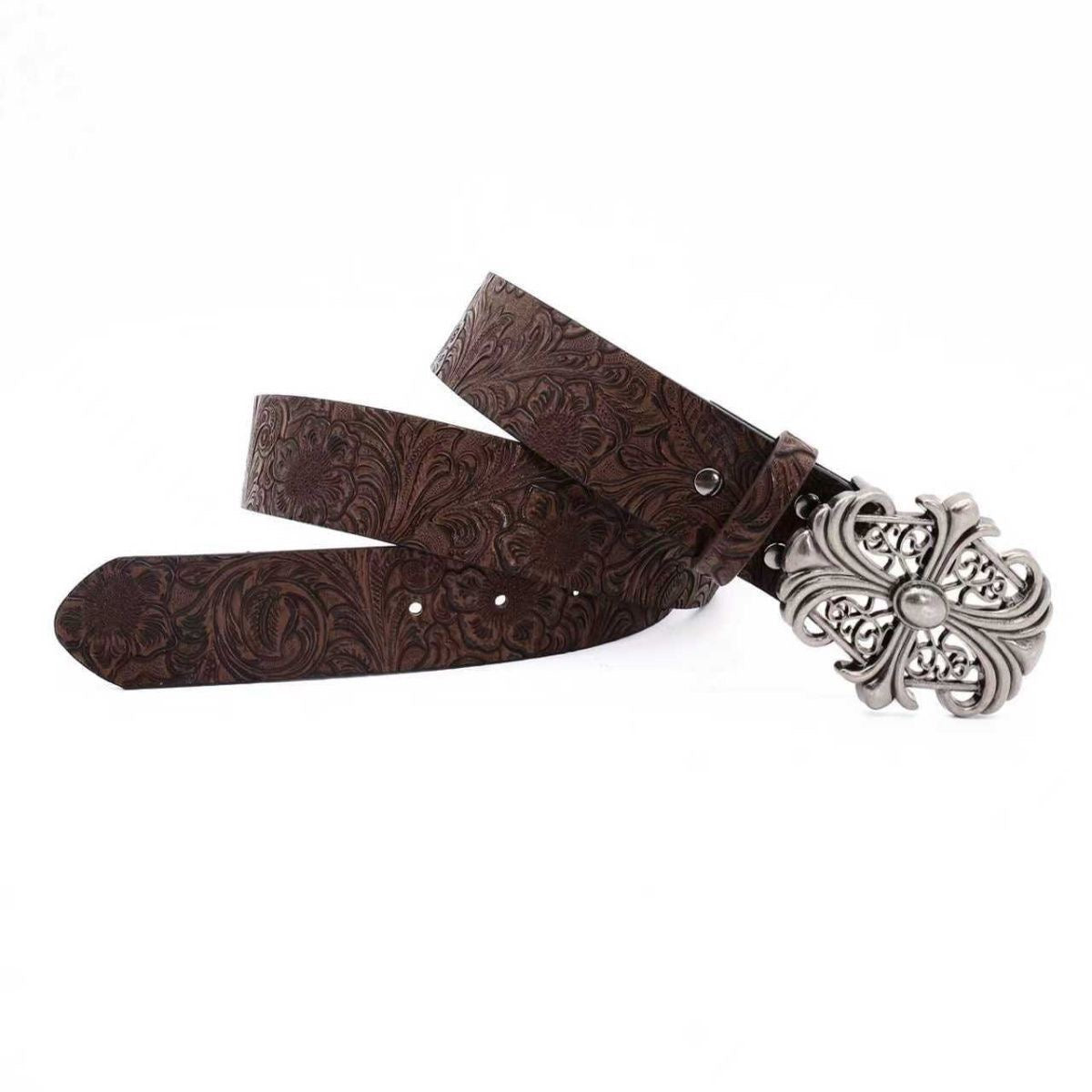 Vintage CH leather Belt