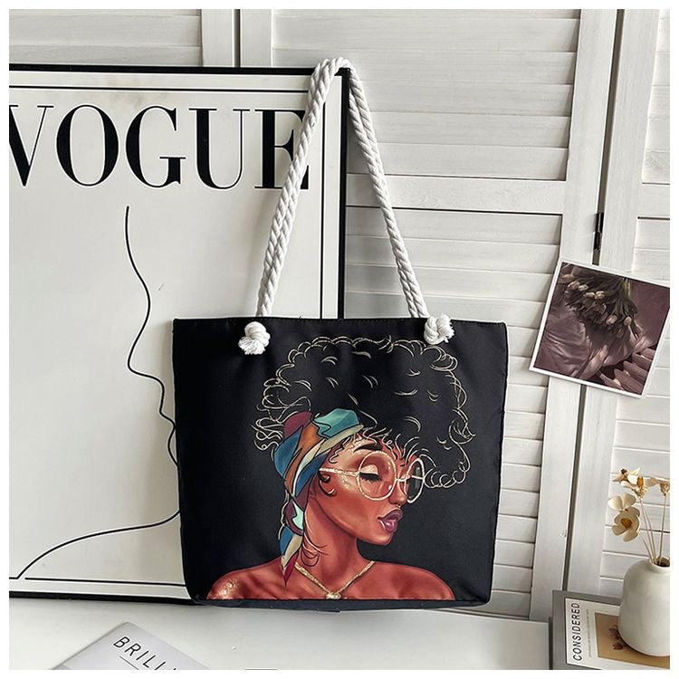 Cross-Border Canvas Tote Bags