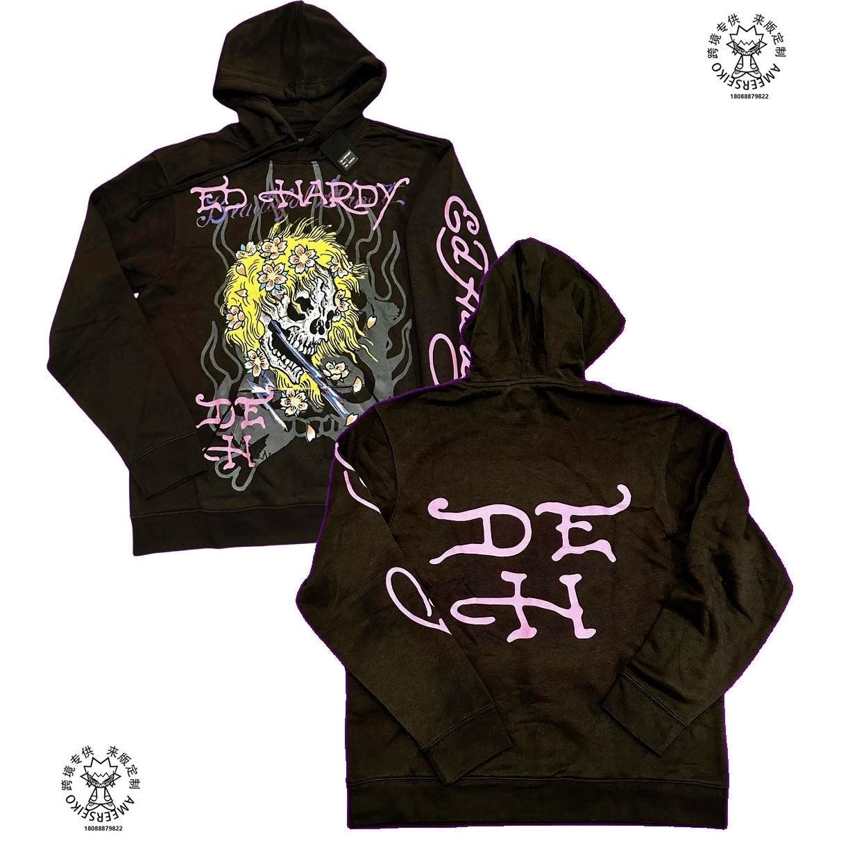 New American Retro Gothic Hip Hoodie