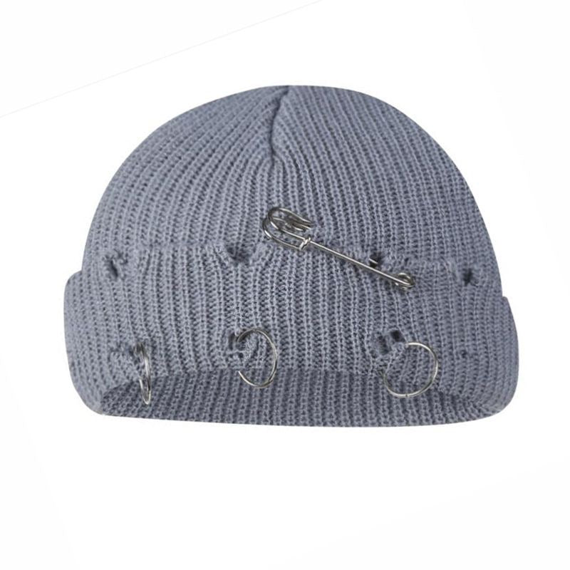 Cross Border Safety pin Hat