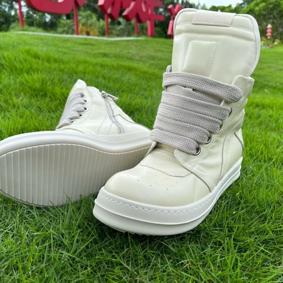 RO Men’s High Top Jumbo lace sneaker