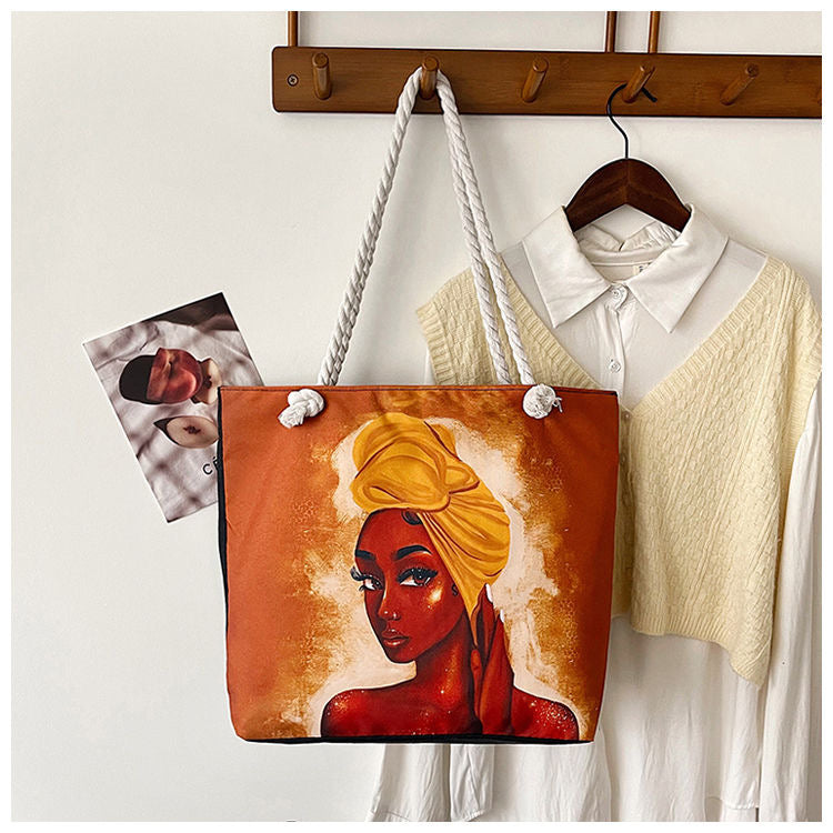 Cross-Border Canvas Tote Bags