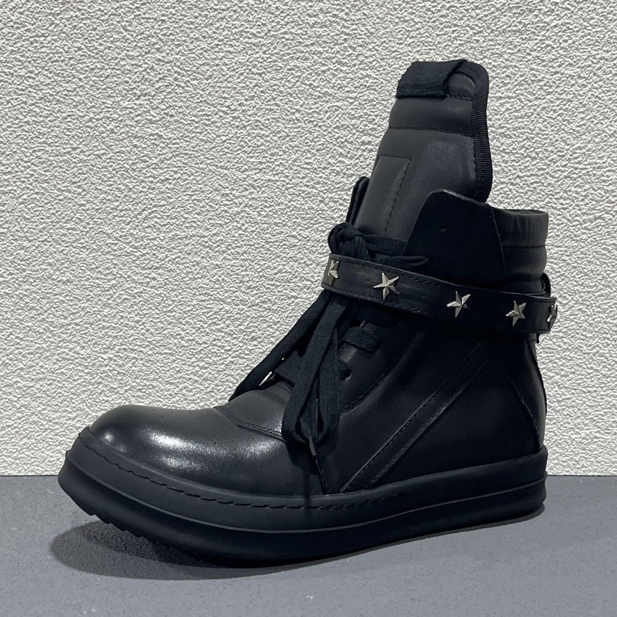 Men’s RO High top x top-grain cowhide leather Sneaker