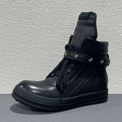 Men’s RO High top x top-grain cowhide leather Sneaker