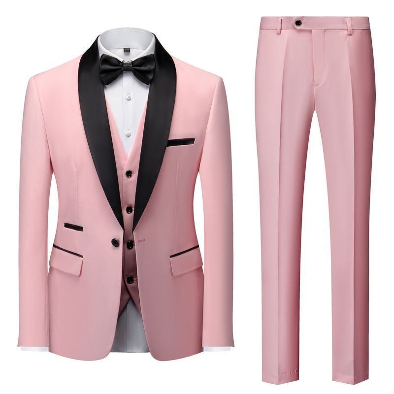 Men's Shawl Collar Suit Set