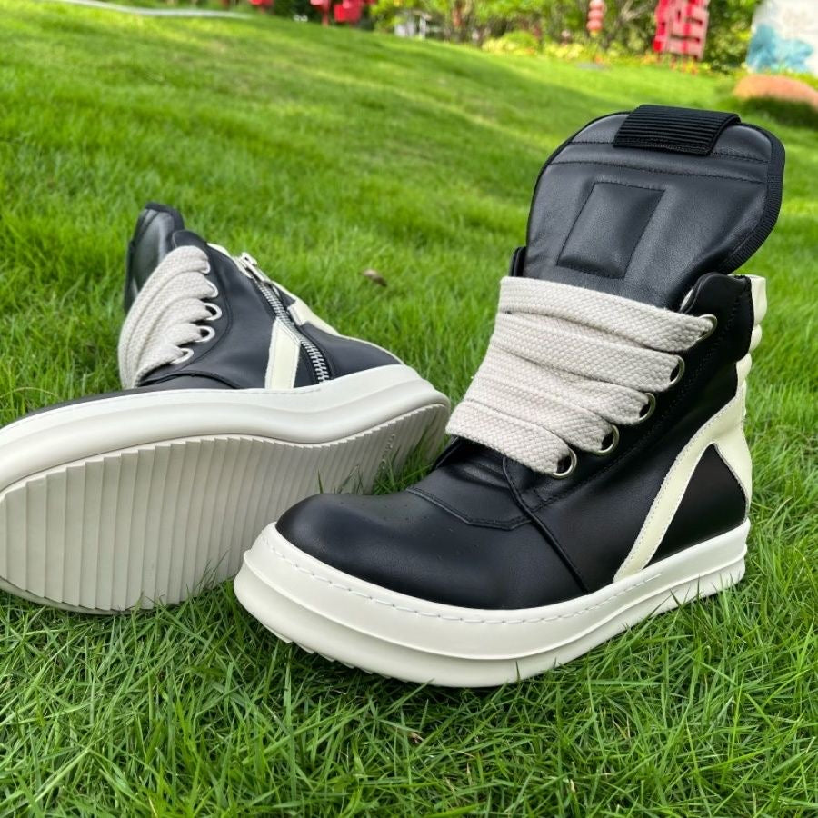 RO High Top Jumbo lace Sneakers