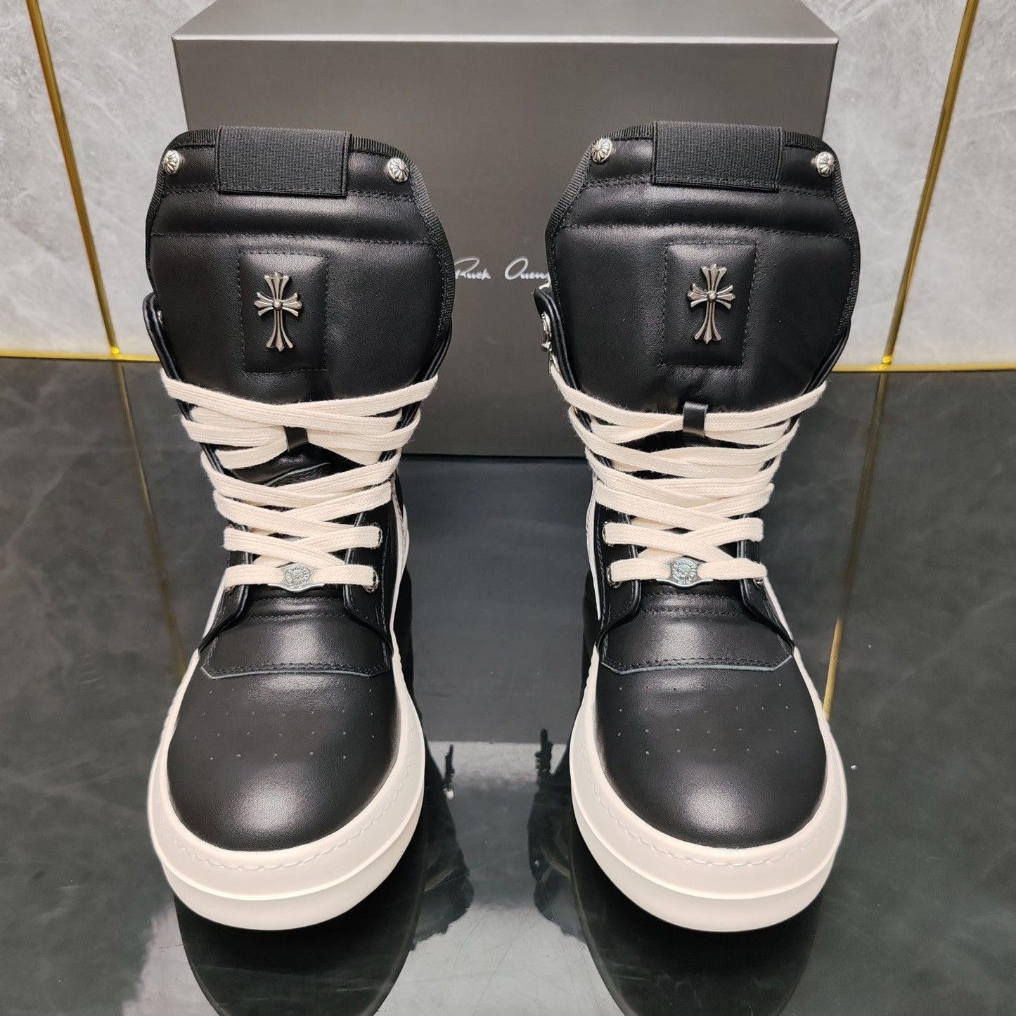 RO High Top x chrome sneakers