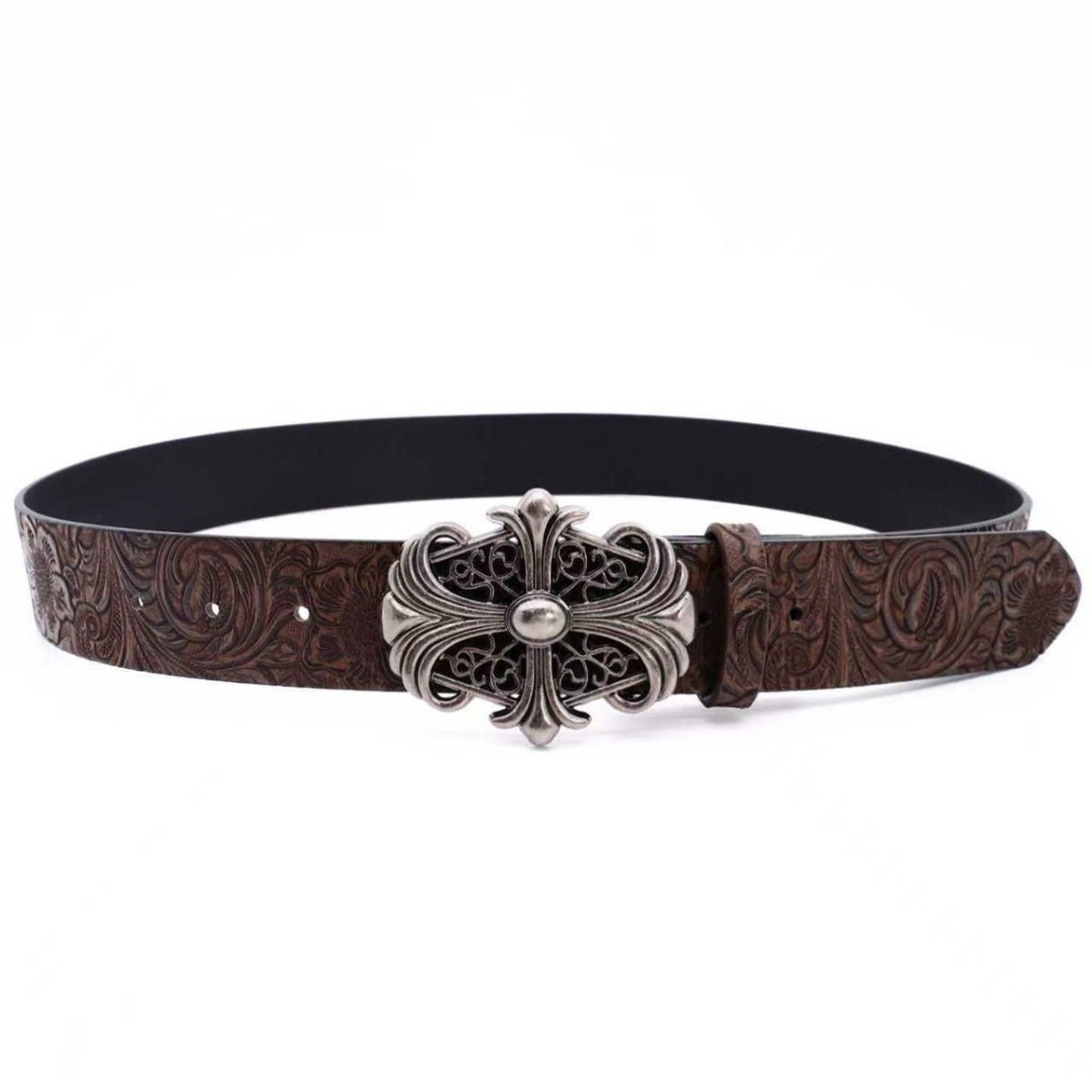 Vintage CH leather Belt