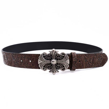 Vintage CH leather Belt