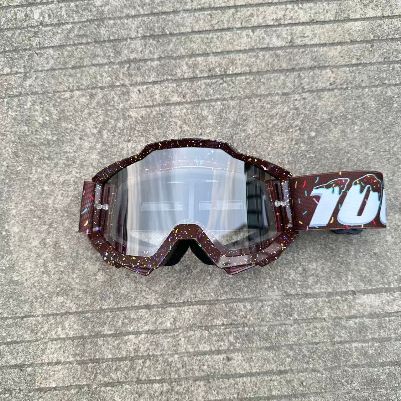 Donut-Shaped Motocross Goggles