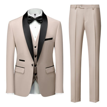 Men's Shawl Collar Suit Set