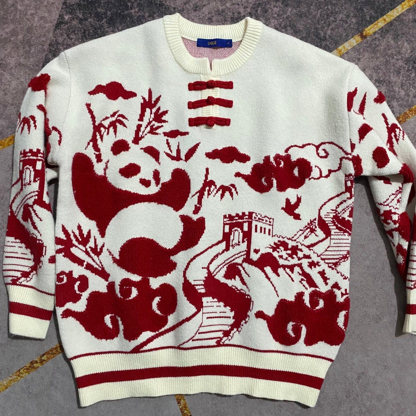 Winter style sweater