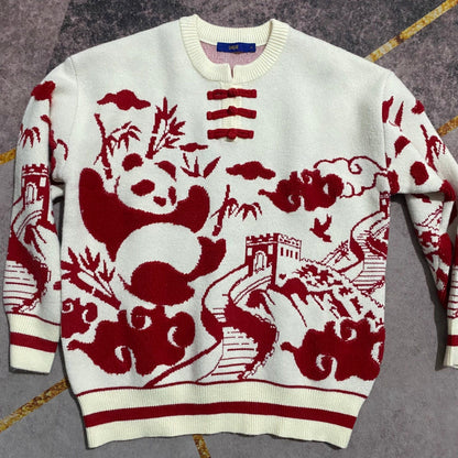 Winter style sweater