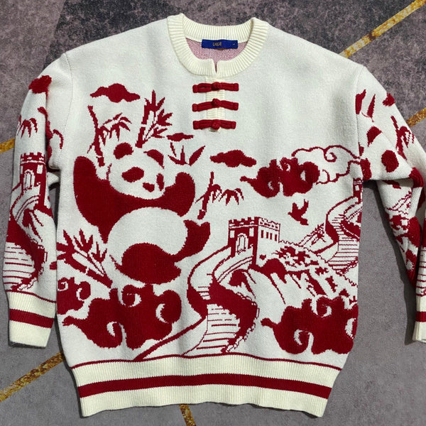 Winter style sweater