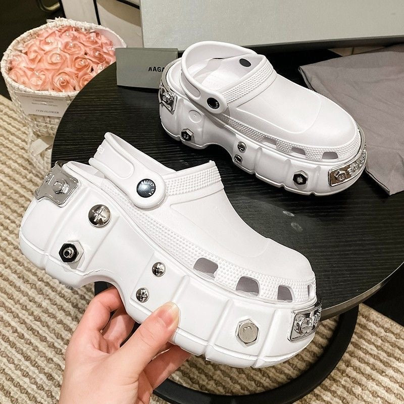 Summer Punk clogs