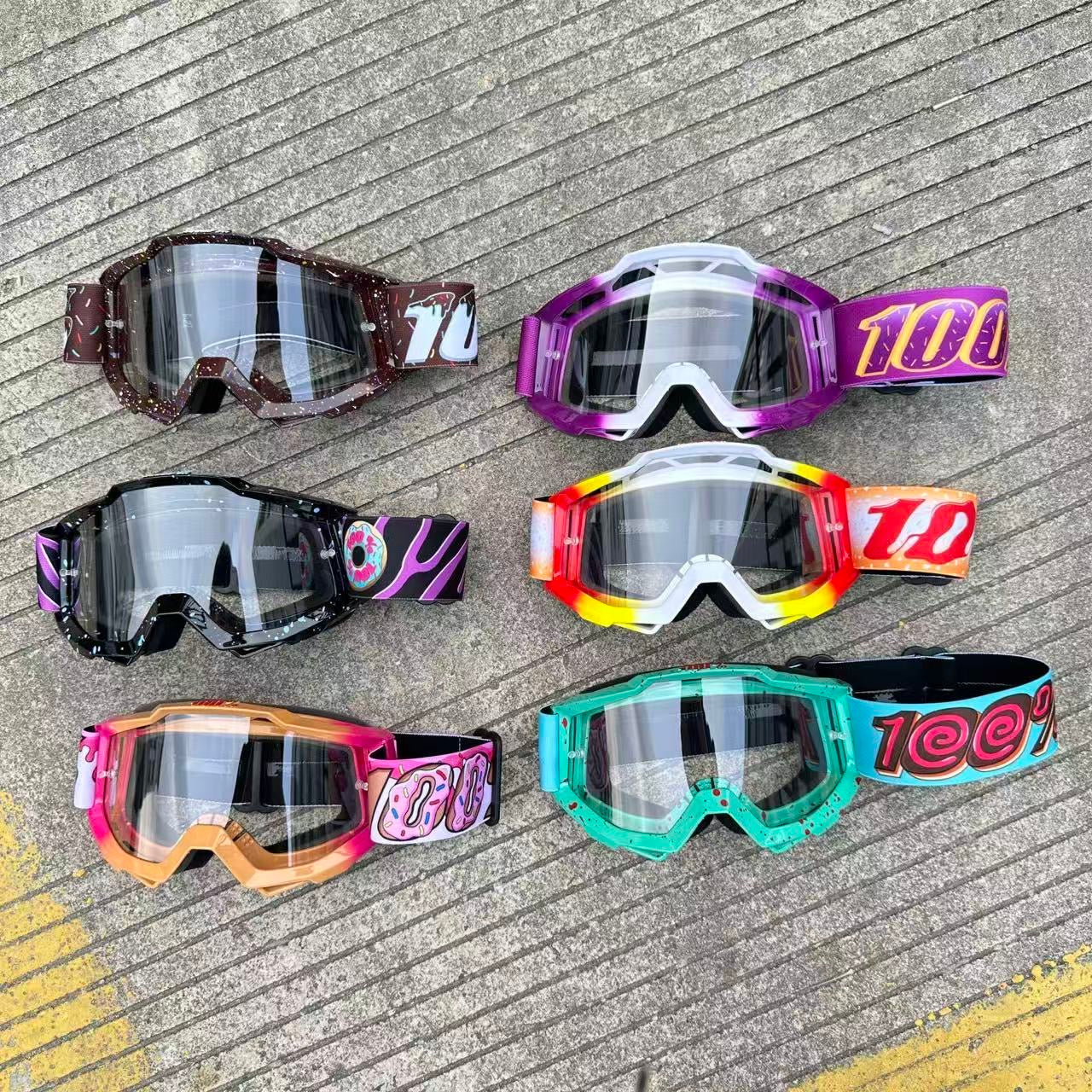 Donut-Shaped Motocross Goggles