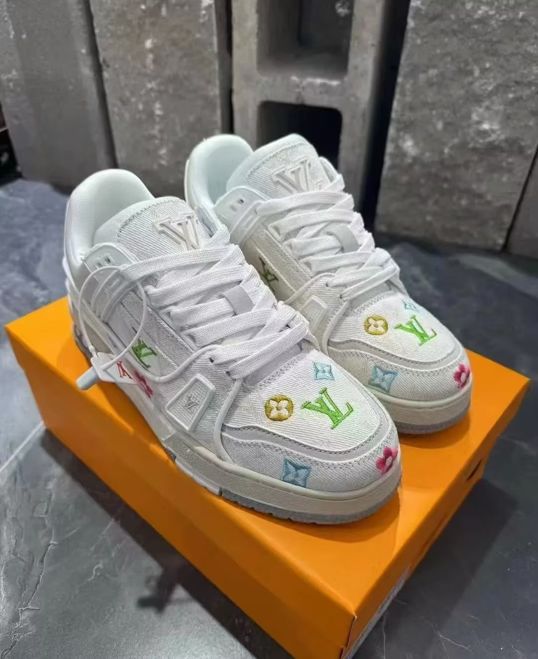 LV-Putian Denim Casual Sneaker