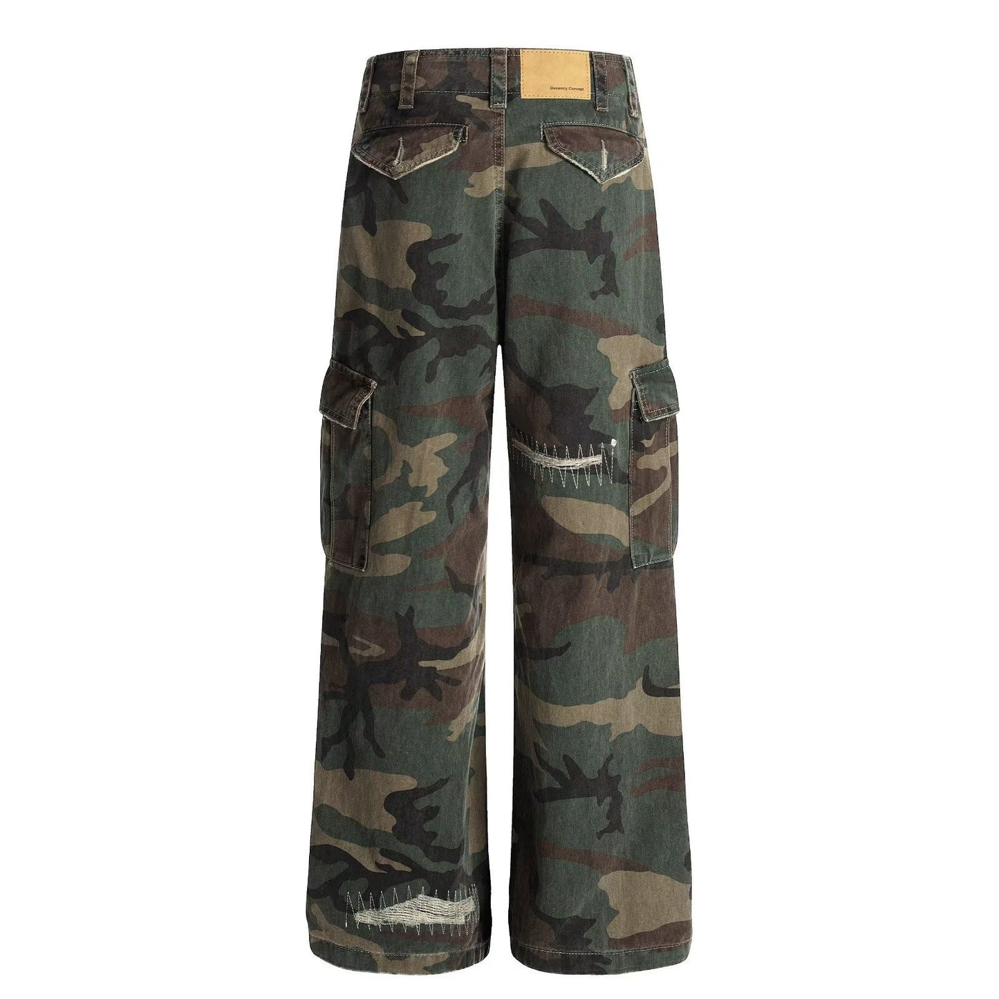 American  DistressedCamouflage Jeans