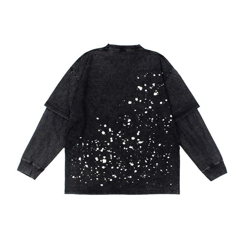 SATOSHI NAKAMOTO long-sleeved T shirt