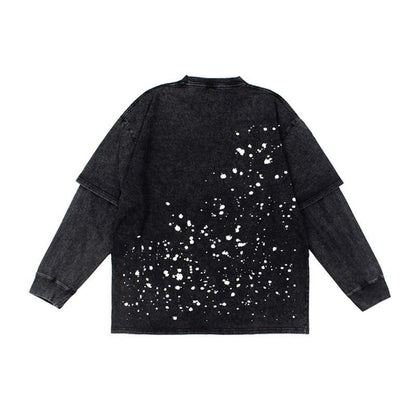 SATOSHI NAKAMOTO long-sleeved T shirt