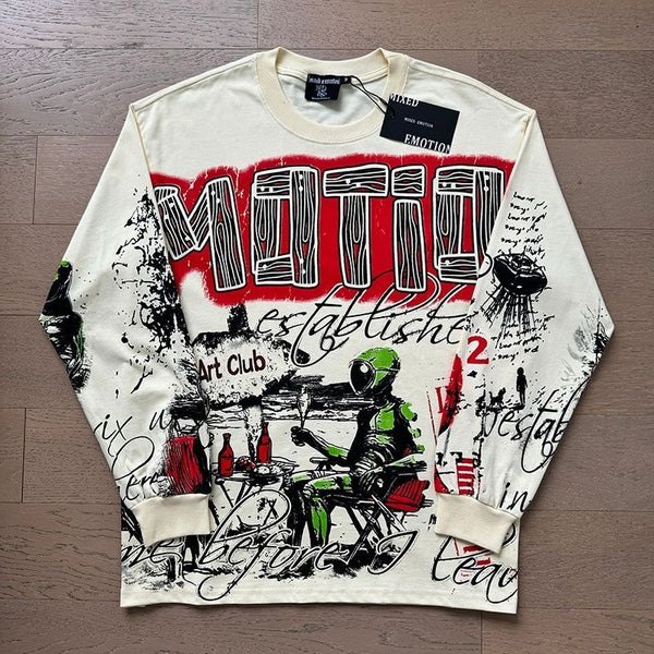 MIXED EMOTION Alien Long sleeve T-Shirt