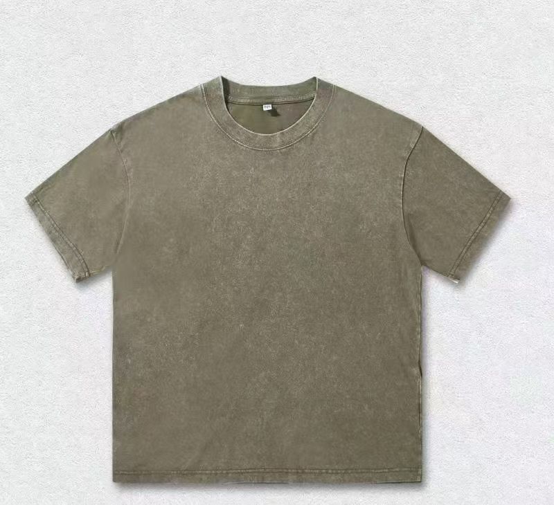 Heavy worn short sleeve T-shirt