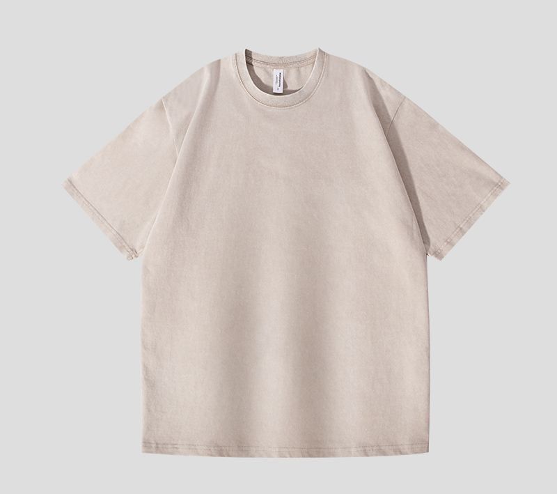 Heavy worn short sleeve T-shirt