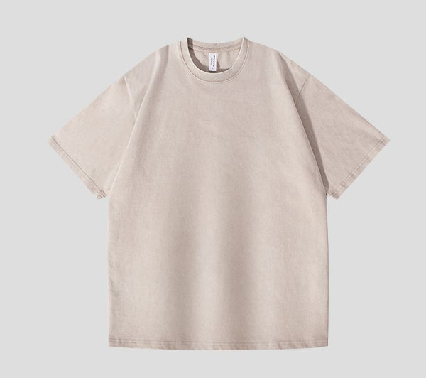 Heavy worn short sleeve T-shirt