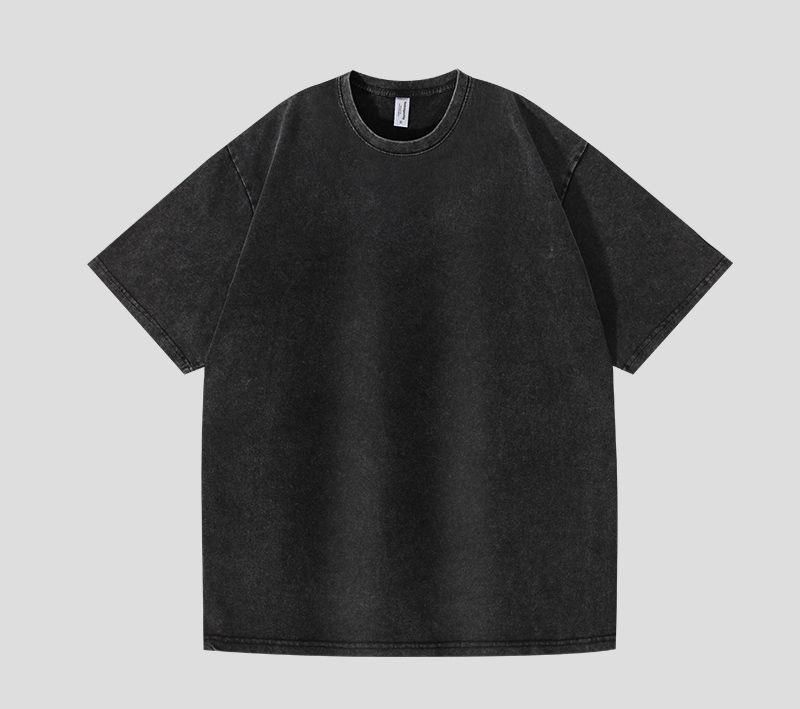 Heavy worn short sleeve T-shirt
