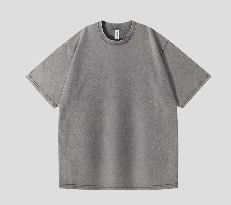 Heavy worn short sleeve T-shirt